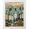 thumbnail image 1 of French-Roussia, Heather A. 25x32 White Modern Wood Framed Museum Art Print Titled - Wine II, 1 of 4