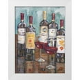 thumbnail image 1 of French-Roussia, Heather A. 25x32 White Modern Wood Framed Museum Art Print Titled - Wine Tasting II, 1 of 4