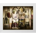 thumbnail image 1 of French-Roussia, Heather A. 32x26 White Modern Wood Framed Museum Art Print Titled - BandG Bottles, 1 of 4