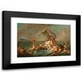 thumbnail image 1 of French School 18x13 Black Modern Framed Museum Art Print Titled - The Triumph of Galatea (18th Century), 1 of 5