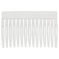 thumbnail image 1 of French Side Comb - Clear Plastic French Twist Comb - Teeth Hair Comb - Smooth Hair Clips 2-3/4" Long! (10), 1 of 5