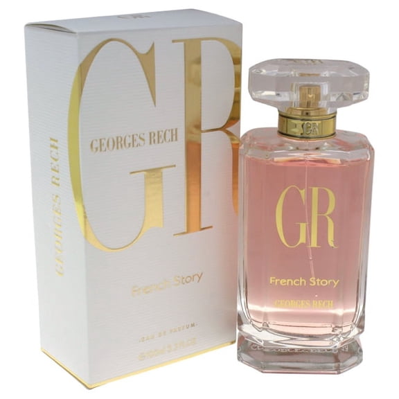 Georges Rech French Story Eau de Parfum, Perfume for Women, 3.3 Oz