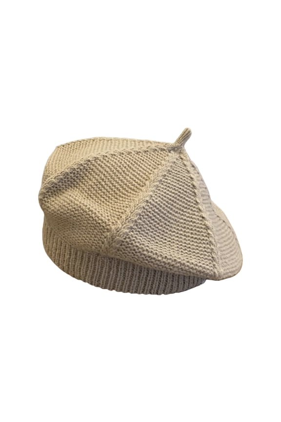 French Style Beret Hat for Women CQXIDFH French Style Beret Cap, Fashion Painter Hat, Soft Breathable Head Accessories for Ladies Cold Weather Outfits, Womens Sun Visor Hat (Khaki, One Size)