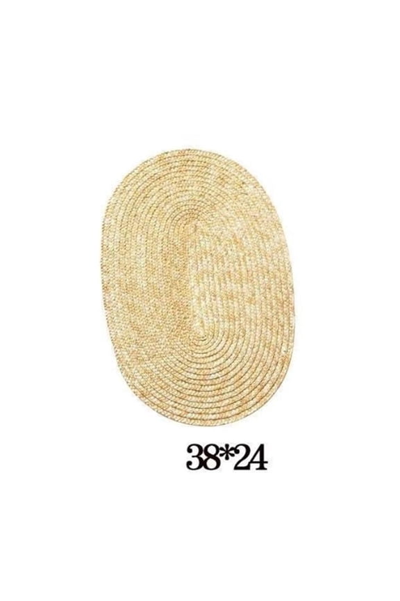 French Style Lolita Straw Hat Victorian Bonnet Sweet Lace-up Beach Hat