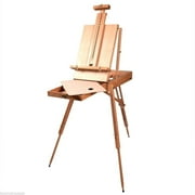French Style Portable Tripod/Desktop Wooden Artist Easel w/ Carry Strap