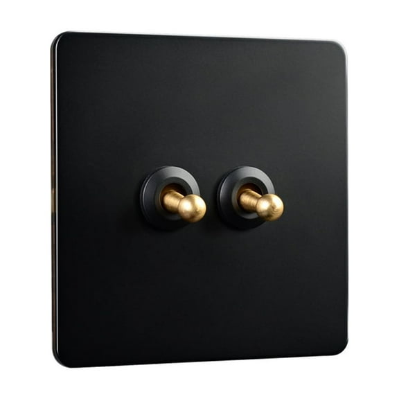 French Style Toggle Wall Switches Panel Fireproof Fire Resistant Electrical Switches for Indoor Lighting Control