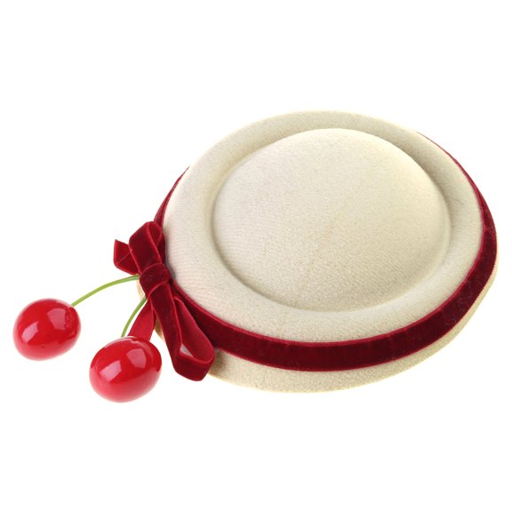 French Styles Bowknot Hat wth Hair Clip Easy Wear Festival Props Hat For Teens And Female Formal Occasion Hair Decors