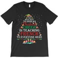 thumbnail image 1 of French Teacher Christmas Funny Fairy Christmas Cheer Holiday Graphic T-Shirt - Unique Gift Tee G3117, Up to 5XL, 1 of 2