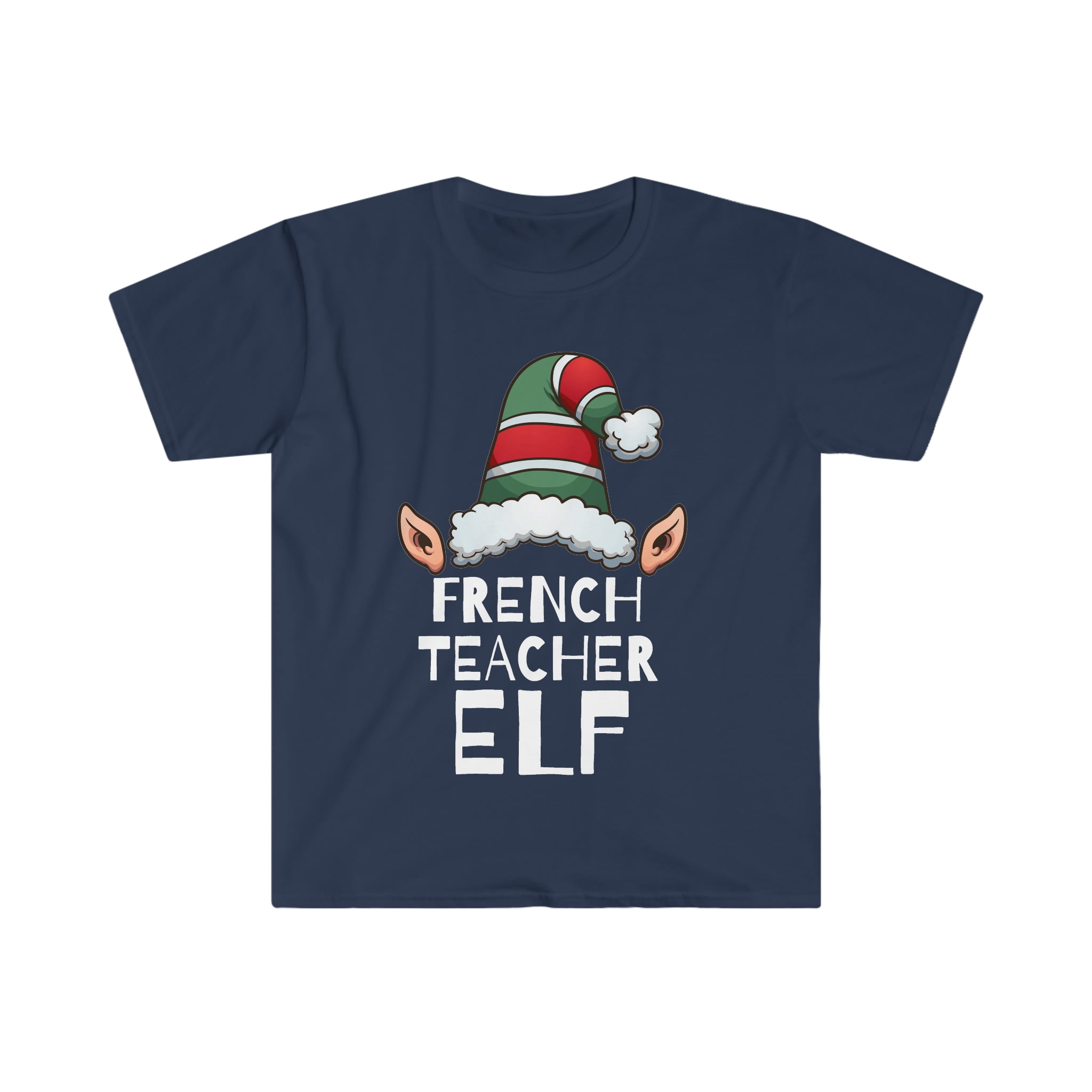 French Teacher Elf Christmas Holidays Xmas Elves