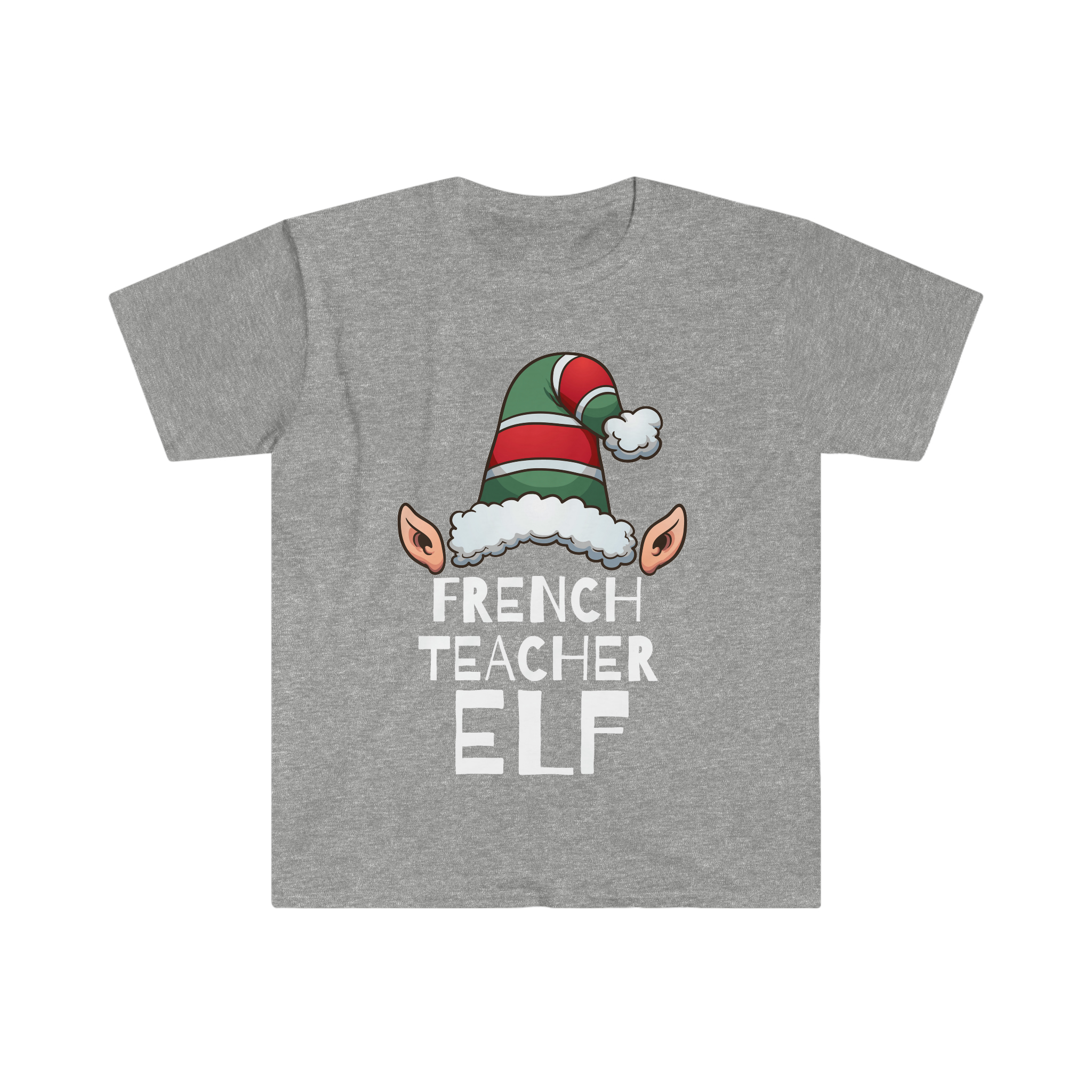 French Teacher Elf Christmas Holidays Xmas Elves