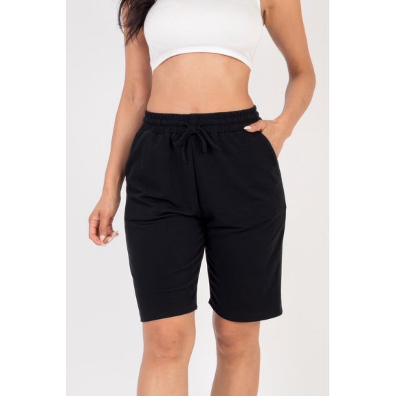 French Terry Bermuda Shorts