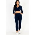 thumbnail image 1 of French Terry Joggers Set with Half-Zip Hoodie, 1 of 9