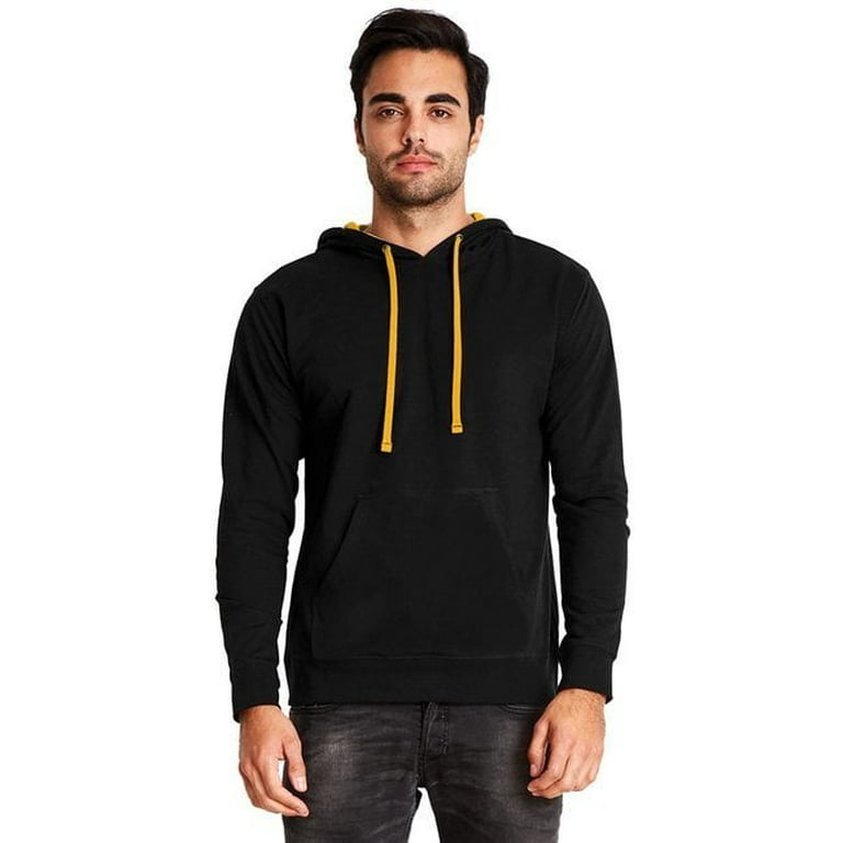 French Terry Pullover Hoodie in Heather Grey Black Cozy Up in Style Walmart