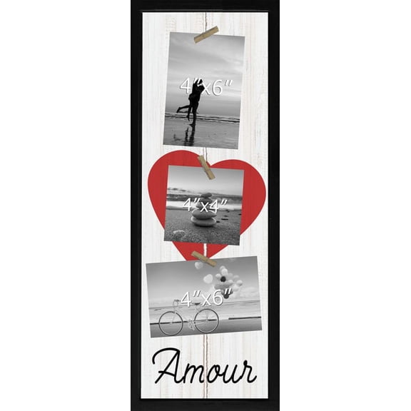 French Text- Amour Photo Frame