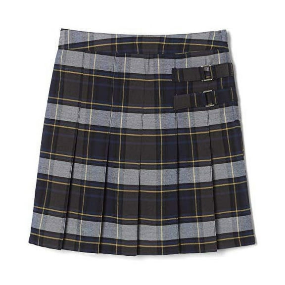 French Toast Adjustable Waist Plaid 2-Tab Scooter (Little Girls & Big Girls)