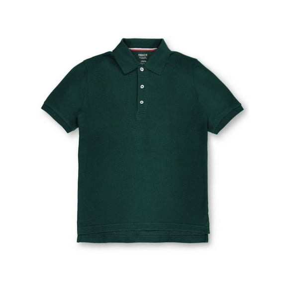 French Toast Adult Unisex S/S Pique Polo Color: green Size: xl