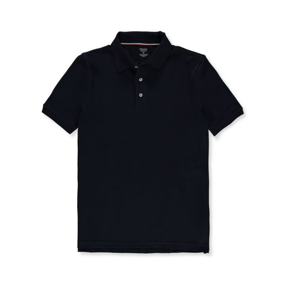 French Toast Adult Unisex S/S Pique Polo Color: navy Size: xxl