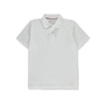 thumbnail image 1 of French Toast Adult Unisex S/S Pique Polo Color: white Size: s, 1 of 1