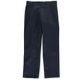 thumbnail image 1 of French Toast Big Boys' Husky Flat Front Wrinkle No More Double Knee Pants (Husky Sizes), 1 of 10