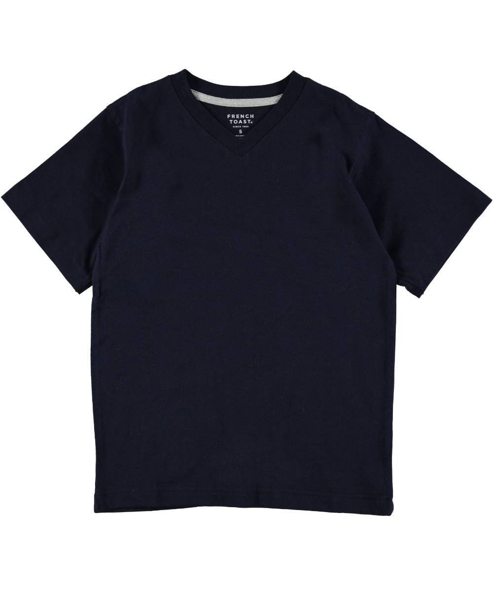 Boys Dress Shirts French Toast Boys' Short Sleeve V-Neck Tee