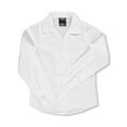 thumbnail image 1 of French Toast Big Girls’ Plus L/S Notched Collar Blouse Color: white Size: 44.5, 1 of 1
