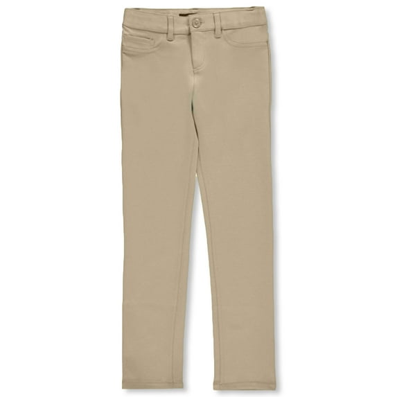 French Toast Big Kid Girls Skinny Five Pocket Knit Pants