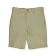 thumbnail image 1 of French Toast Boys 10-20 Husky Adjustable Waist Flat Front Stretch Twill Short, 1 of 1