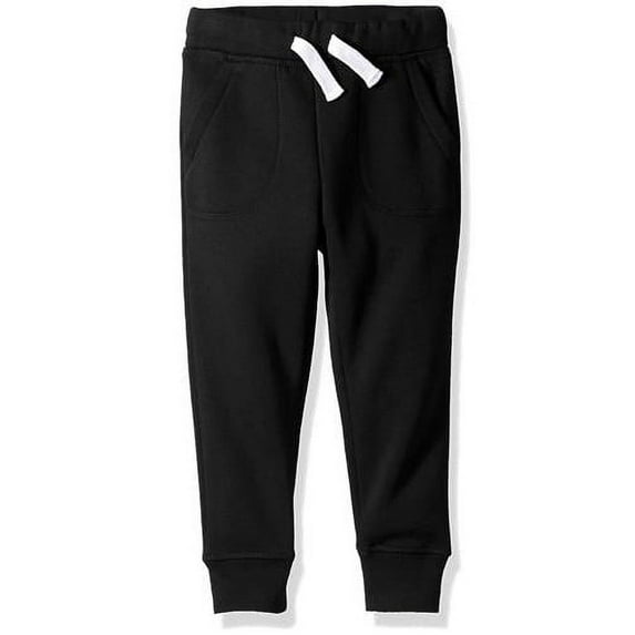 French Toast Boys 2T-16 Fleece Jogger (Black 4)