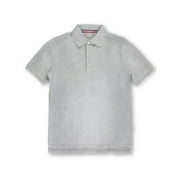 French Toast Unisex S/S Pique Polo Color: gray Size: 4t