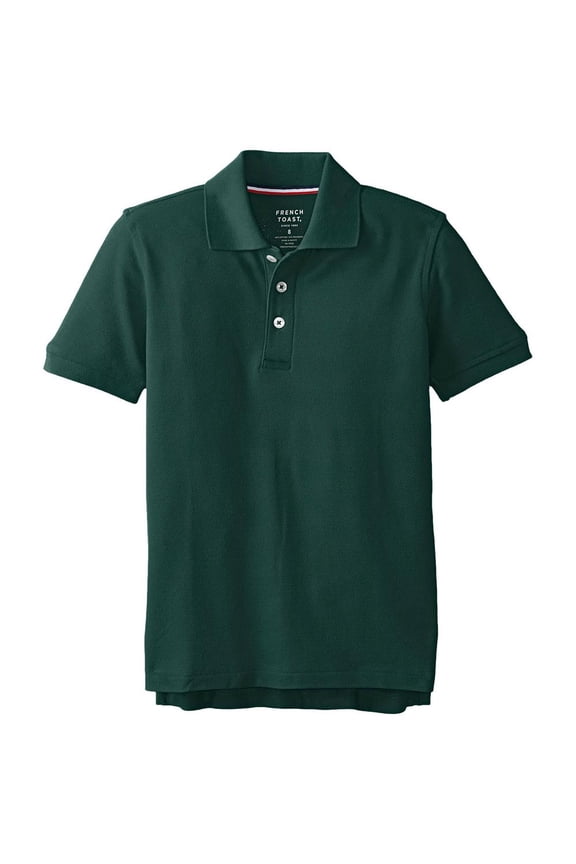 Boys 2T-4T Short Sleeve Pique Polo Hunter 3T