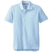 French Toast Boys 2T-4T Short Sleeve Pique Polo (Light Blue - 4T)