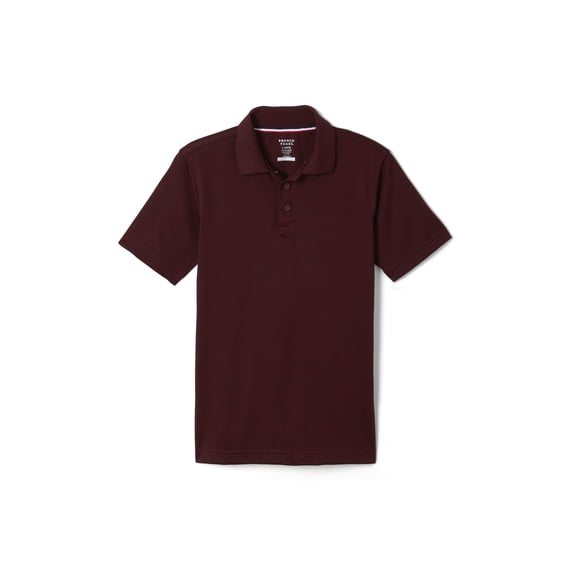 French Toast Boys 4-20 School Uniform Short Sleeve Stretch Moisture Wicking Polo Shirt