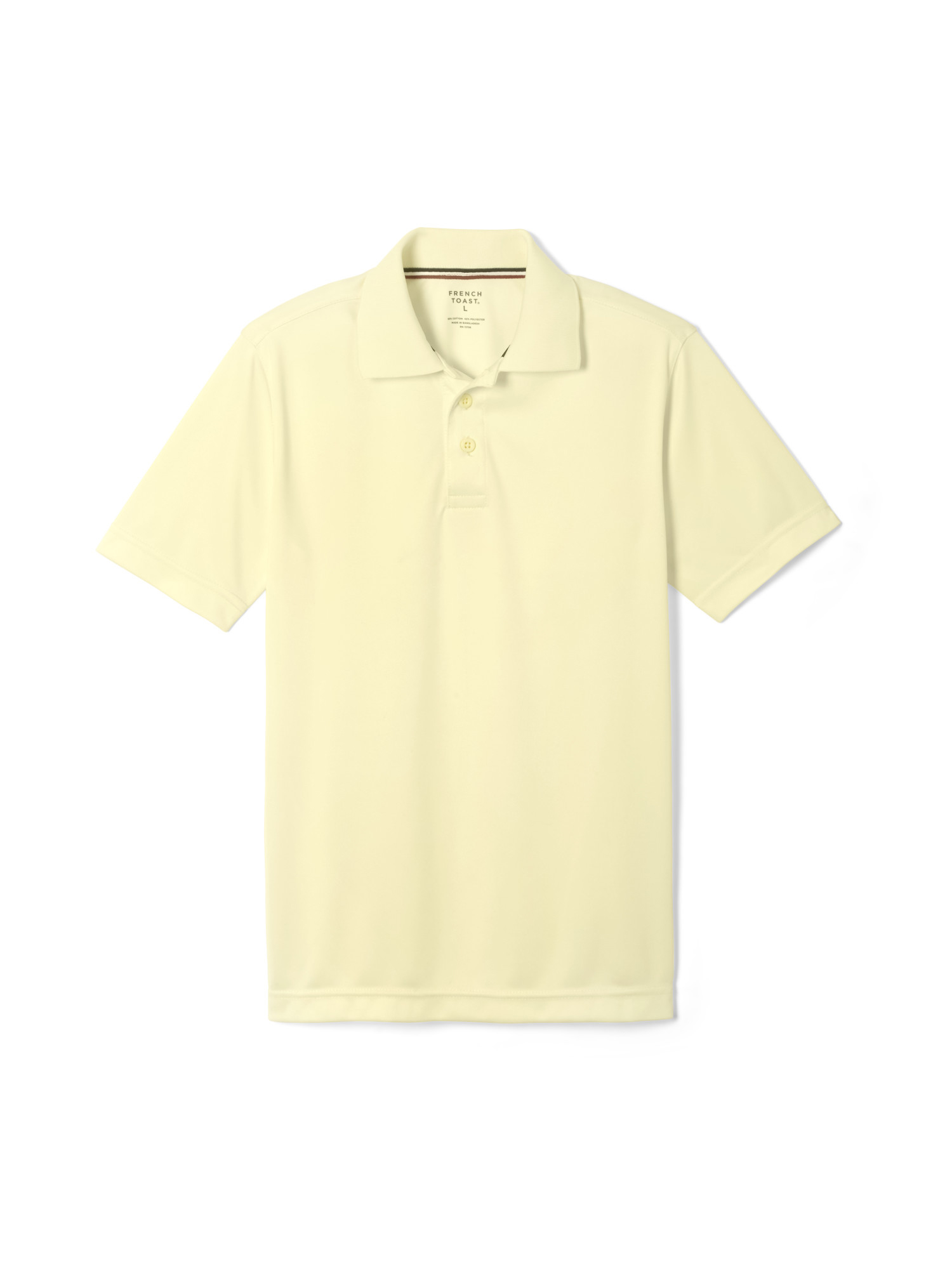 French Toast Boys 4-20 School Uniform Short Sleeve Stretch Moisture Wicking Polo Shirt - image 1 of 2