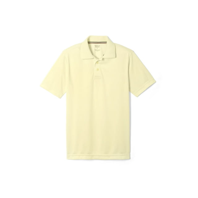 French Toast Boys 4-20 School Uniform Short Sleeve Stretch Moisture Wicking Polo Shirt