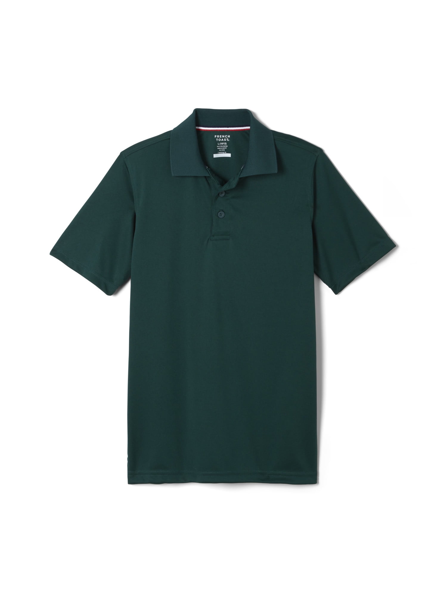 French Toast Boys 4-20 School Uniform Short Sleeve Stretch Moisture Wicking Polo Shirt