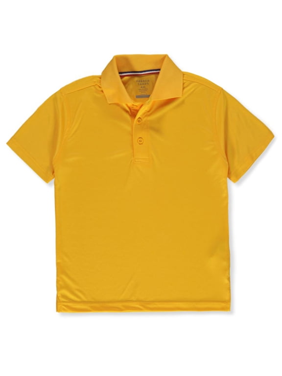 Boys 4-20 School Uniform Short Sleeve Stretch Moisture Wicking Polo Shirt