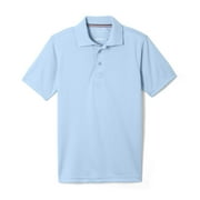 FRENCH TOAST Boys 4-20 School Uniform Short Sleeve Stretch Moisture Wicking Polo Shirt