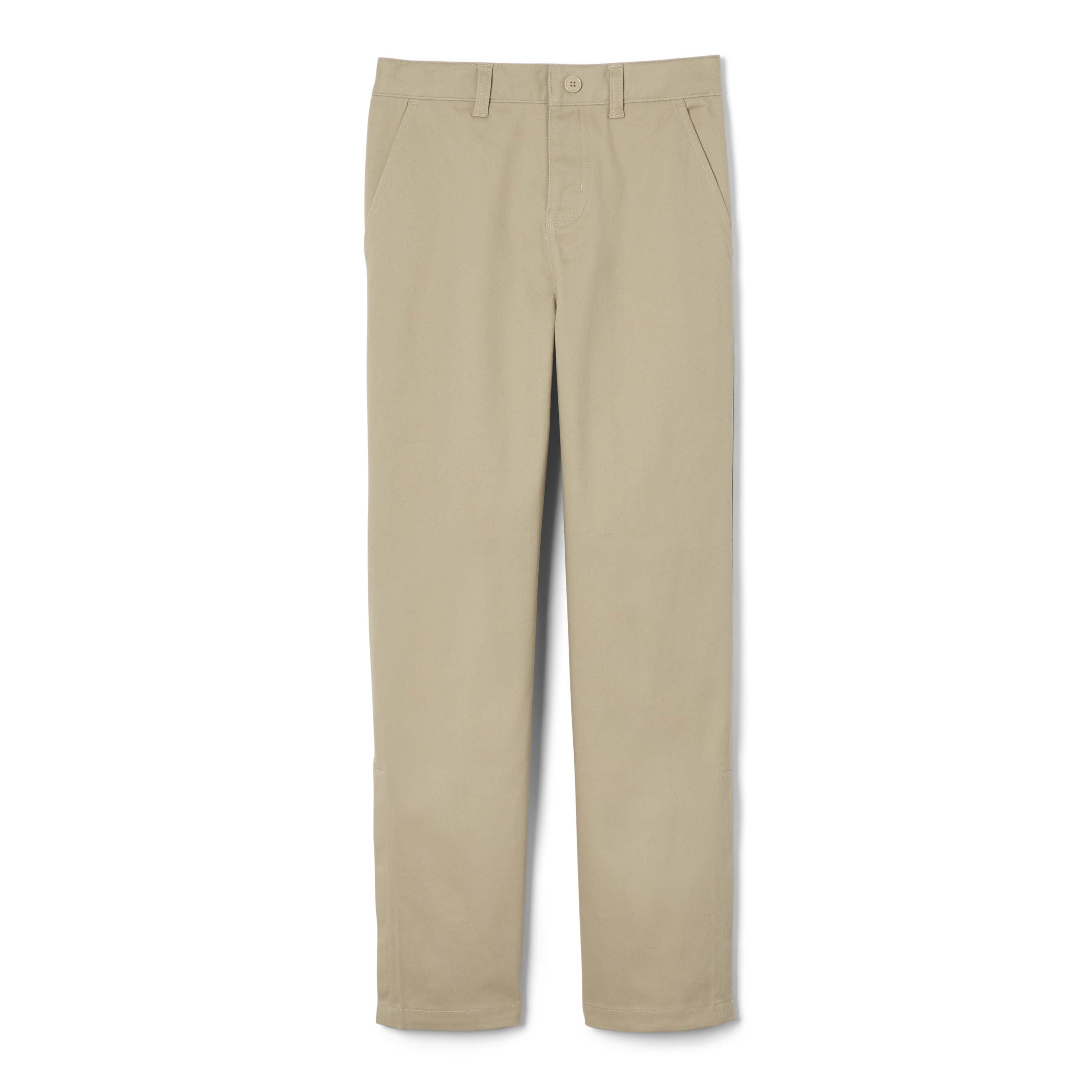 French Toast Boys Adaptive Relaxed Fit Twill Pant power knee