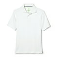 thumbnail image 1 of French Toast Boys Adaptive Short Sleeve Interlock Polo White Size Large, 1 of 2