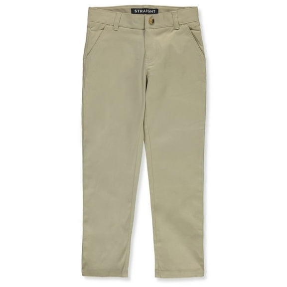 French Toast Boys Adjustable Waist Stretch Straight Fit Chino Pant