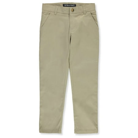 French Toast Boys Adjustable Waist Stretch Straight Fit Chino Pant