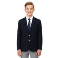 thumbnail image 1 of French Toast Boys' Classic Blazer Color: navy Size: 8, 1 of 5