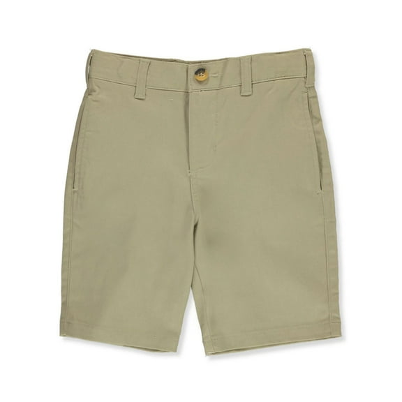 French Toast Boys' Flat Front Shorts Color: khaki Size: 12