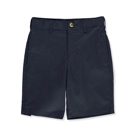 French Toast Boys' Flat Front Shorts Color: navy Size: 12
