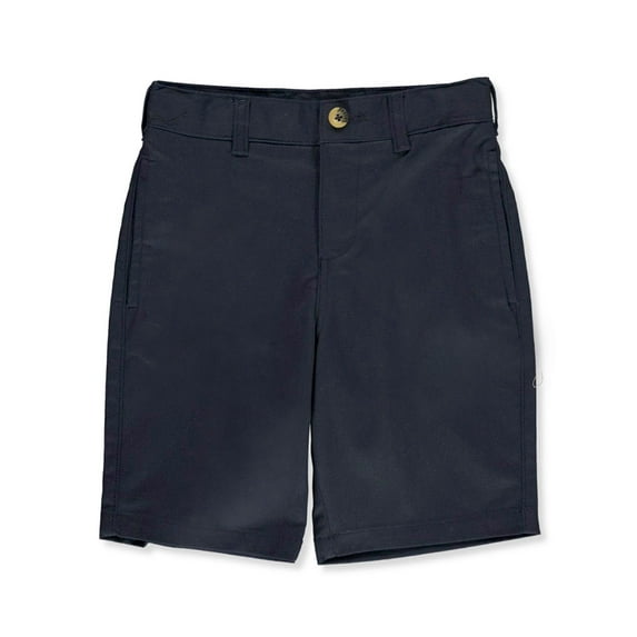 French Toast Boys' Flat Front Shorts Color: navy Size: 14