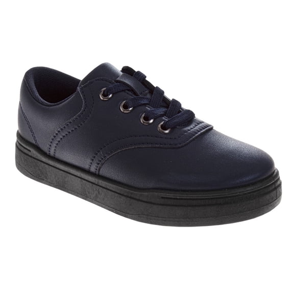 French Toast Boys Girls School Shoes, Navy, Size: 2