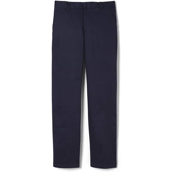 French Toast Boys Husky Adjustable Waist School Wear Uniform Pants Navy 18