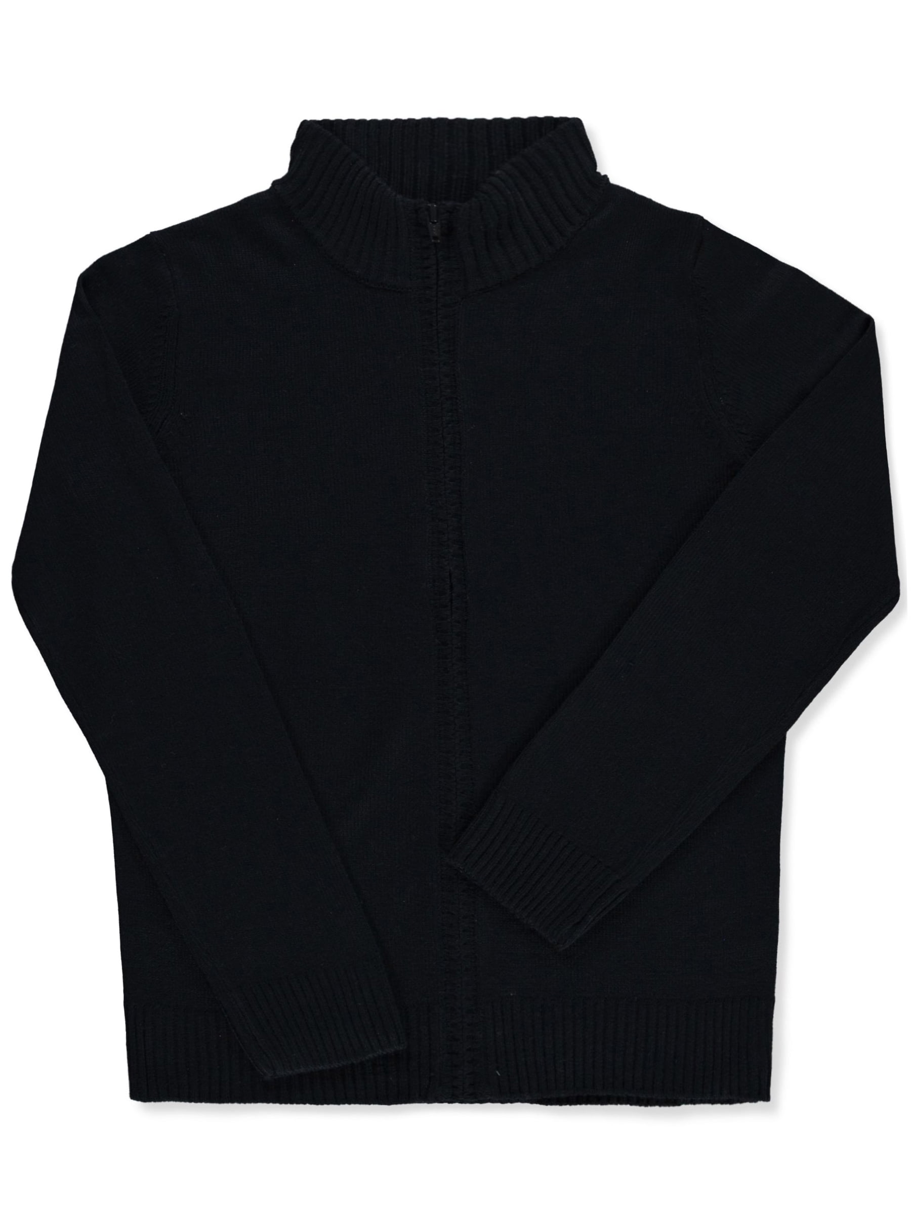 French Toast Boys' Mock Neck Zip Sweater, Navy, Sizes XS-XL