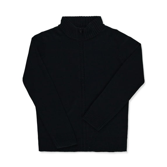 French Toast Boys' Mock Neck Zip Sweater, Navy, Sizes XS-XL