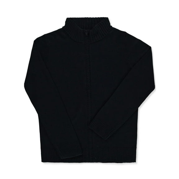 French Toast Boys' Mock Neck Zip Sweater, Navy, Sizes XS-XL